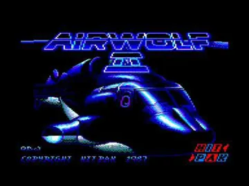 Airwolf II (UK) (1987) (Trainer) screen shot title